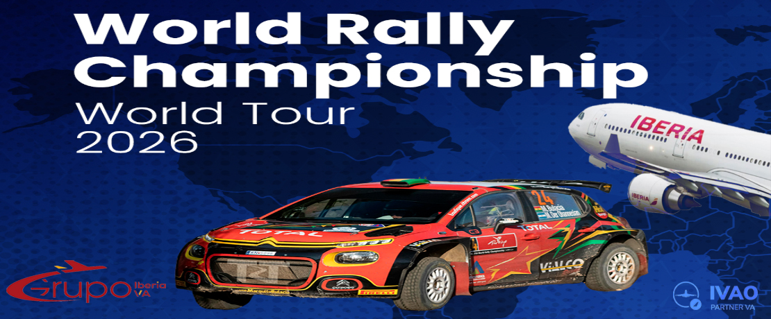 World Rally Championship World Tour 2026 IVAO WORLD TOUR